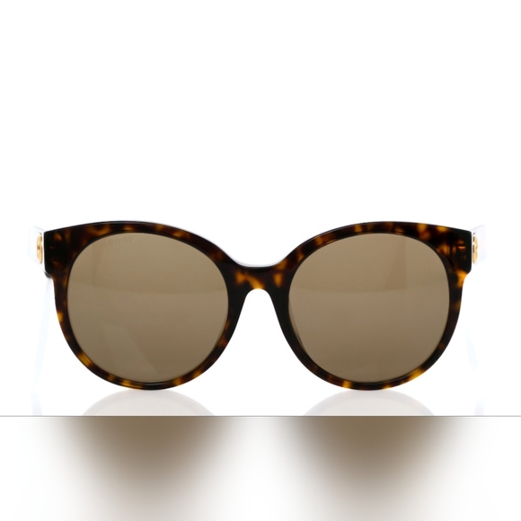 ❌️SOLD❌️🎉Gucci 00G5S Acetate Round Web Sunglasses Unisex - Picture 2 of 11